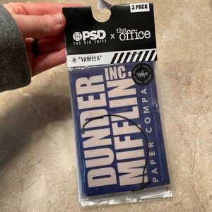 Dunder Mifflin The Office 3-Pack Car Air Freshener